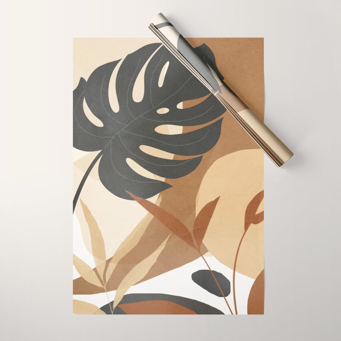 Branches and Leaves Design 02 Wrapping Paper Gallery Image 1