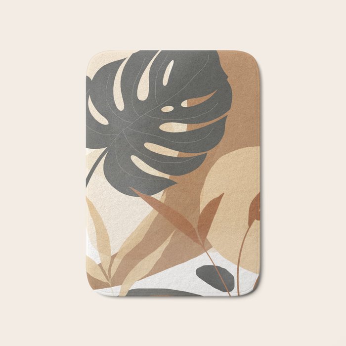 Branches and Leaves Design 02 Bath Mat Gallery Image 1