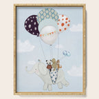 little skies Serving Tray Gallery Image 1