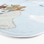 little skies Bath Mat Gallery Image 3