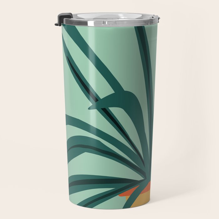 Aloe Love Houseplant Illustration  Travel Mug Gallery Image 3