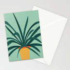 Aloe Love Houseplant Illustration  Stationery Card Gallery Image 2