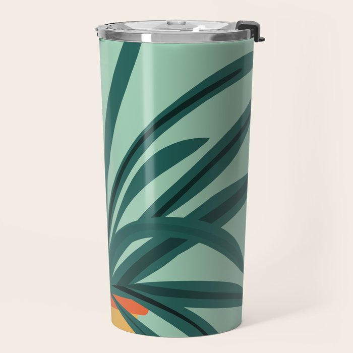 Aloe Love Houseplant Illustration  Travel Mug Gallery Image 2