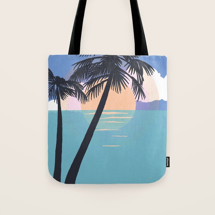 Beach Side Tote Bag Gallery Image 1