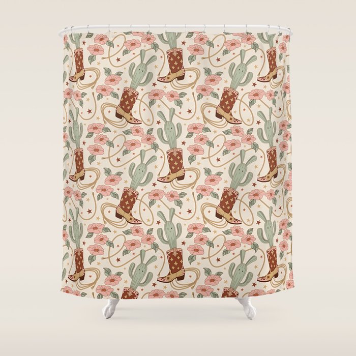The Western Botanical Archive Shower Curtain Gallery Image 1