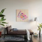 Jelly bean sea slug - dark Wood Wall Art Gallery Image 2