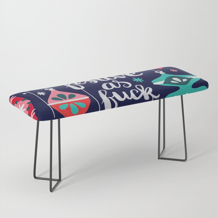 Festive As Fuck - Navy Palette Bench Gallery Image 1