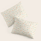 Retro abstract christmas decoration pattern Pillow Sham Gallery Image 3