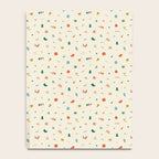 Retro abstract christmas decoration pattern Notebook Gallery Image 4