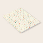 Retro abstract christmas decoration pattern Notebook Gallery Image 2