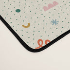 Retro abstract christmas decoration pattern Desk Mat Gallery Image 4