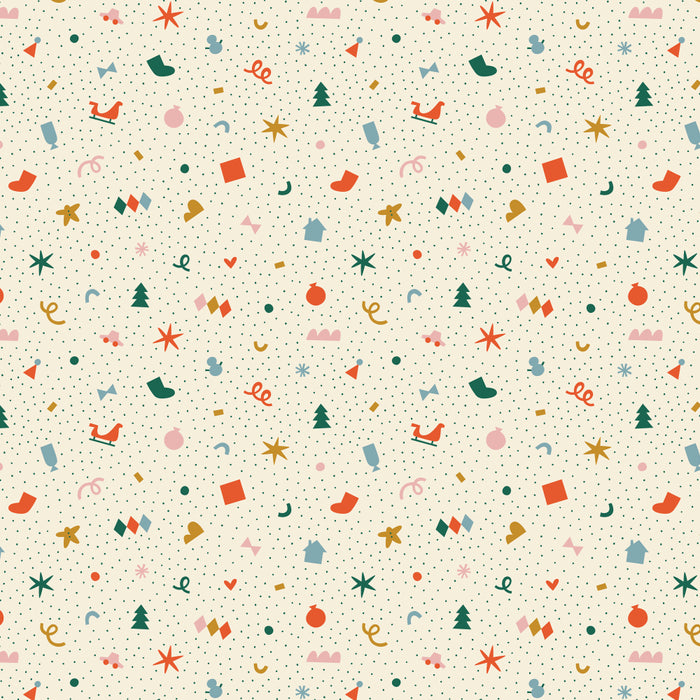 Retro abstract christmas decoration pattern Coffee Mug Gallery Image 2