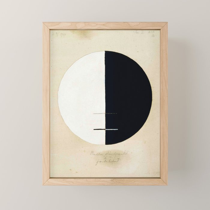 Hilma af Klint, Buddhaâs Standpoint in the Earthly Life, 1920 Mini Art Print Gallery Image 1