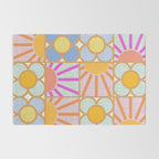 Sun and Blooms Patchwork Rug Gallery Image 2