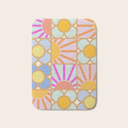 Sun and Blooms Patchwork Bath Mat Gallery Image 1