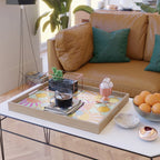 Sun and Blooms Patchwork Serving Tray Gallery Image 2
