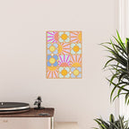 Sun and Blooms Patchwork Poster Gallery Image 2