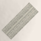 Mud Cloth on Cream Yoga Mat Gallery Image 1