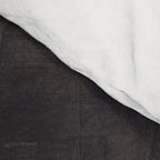 Black & White Minimalist Abstract Shapes Patterns Black Ink Painting Comforter Gallery Image 4