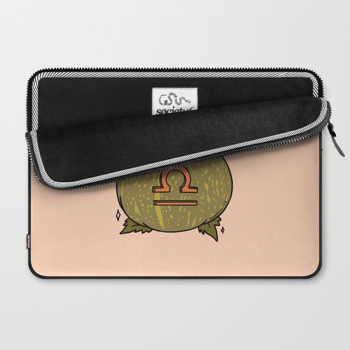 Libra Pumpkin Laptop Sleeve Gallery Image 2