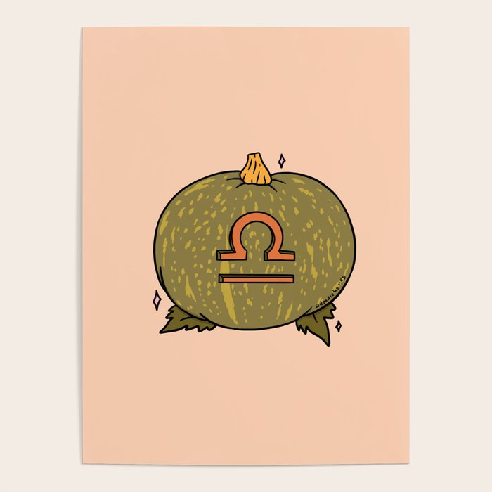 Libra Pumpkin Poster Gallery Image 1
