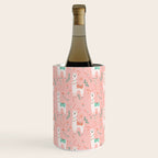 Lovely Llama on Pink Wine Chiller Gallery Image 2