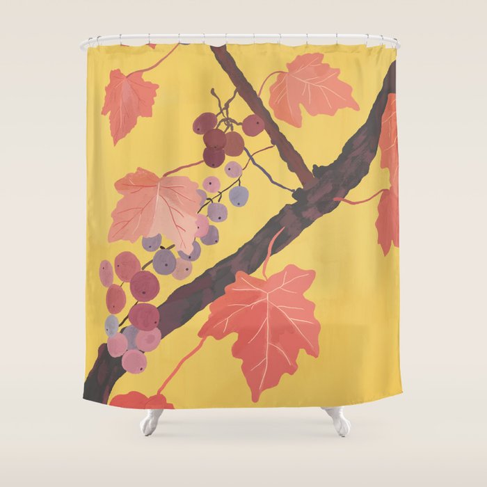 Grapevine Shower Curtain Gallery Image 1