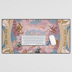 Ceiling Fresco Bartolomeo Altomonte Admont Abbey Desk Mat Gallery Image 1
