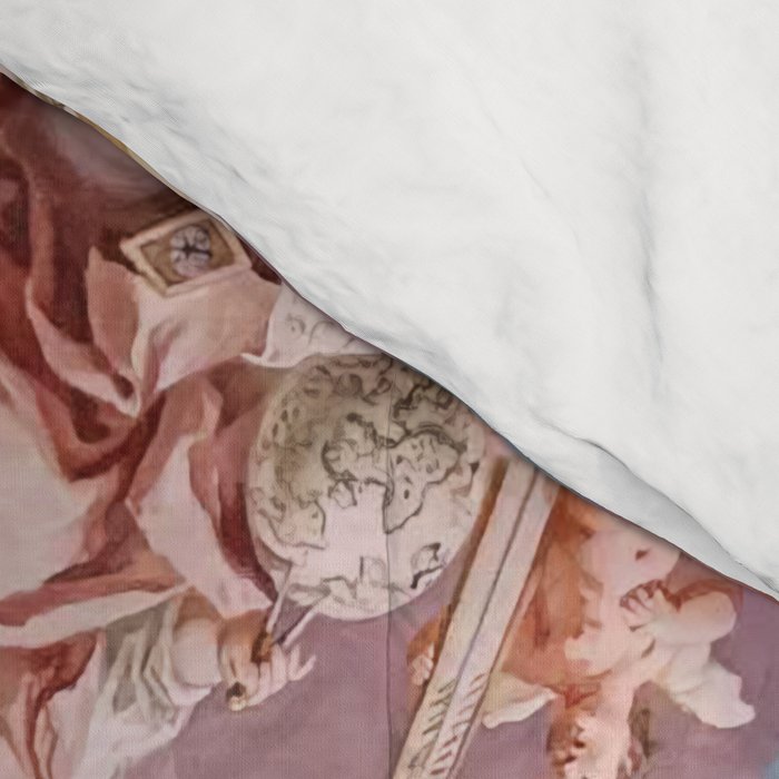Ceiling Fresco Bartolomeo Altomonte Admont Abbey Comforter Gallery Image 4
