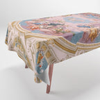 Ceiling Fresco Bartolomeo Altomonte Admont Abbey Tablecloth Gallery Image 1