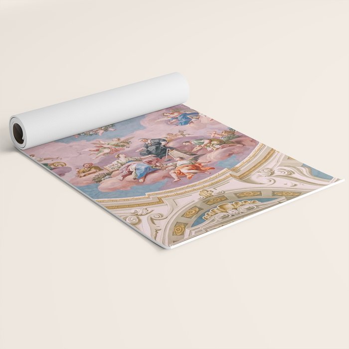 Ceiling Fresco Bartolomeo Altomonte Admont Abbey Yoga Mat Gallery Image 2