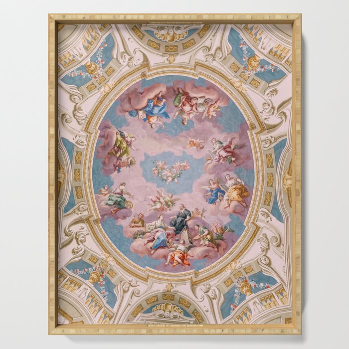 Ceiling Fresco Bartolomeo Altomonte Admont Abbey Serving Tray Gallery Image 1