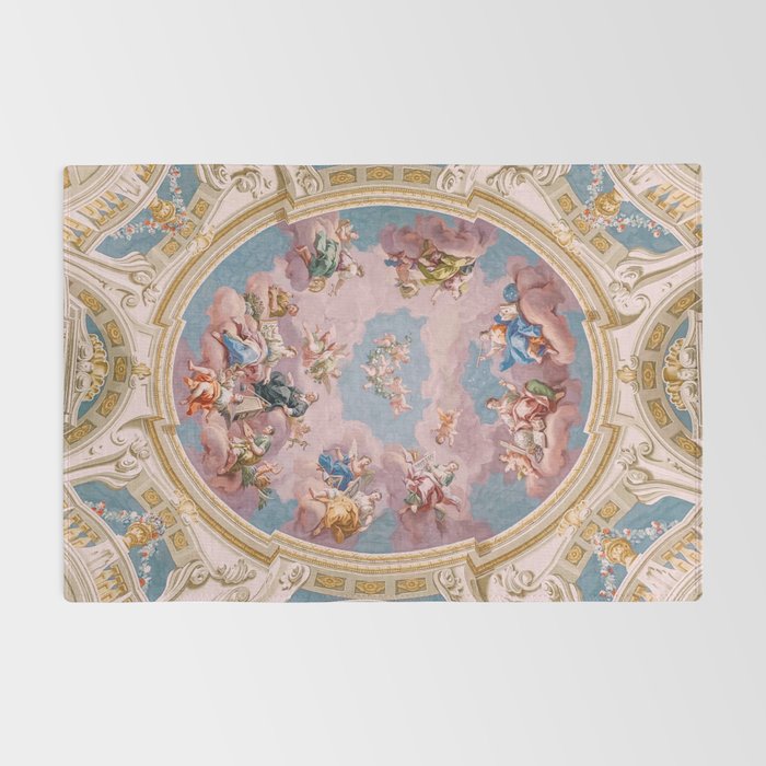 Ceiling Fresco Bartolomeo Altomonte Admont Abbey Rug Gallery Image 2