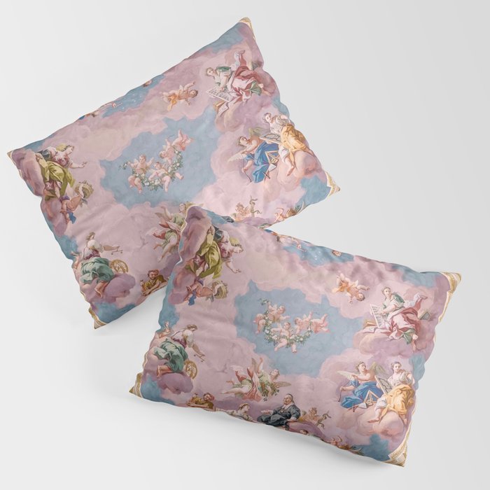 Ceiling Fresco Bartolomeo Altomonte Admont Abbey Pillow Sham Gallery Image 1