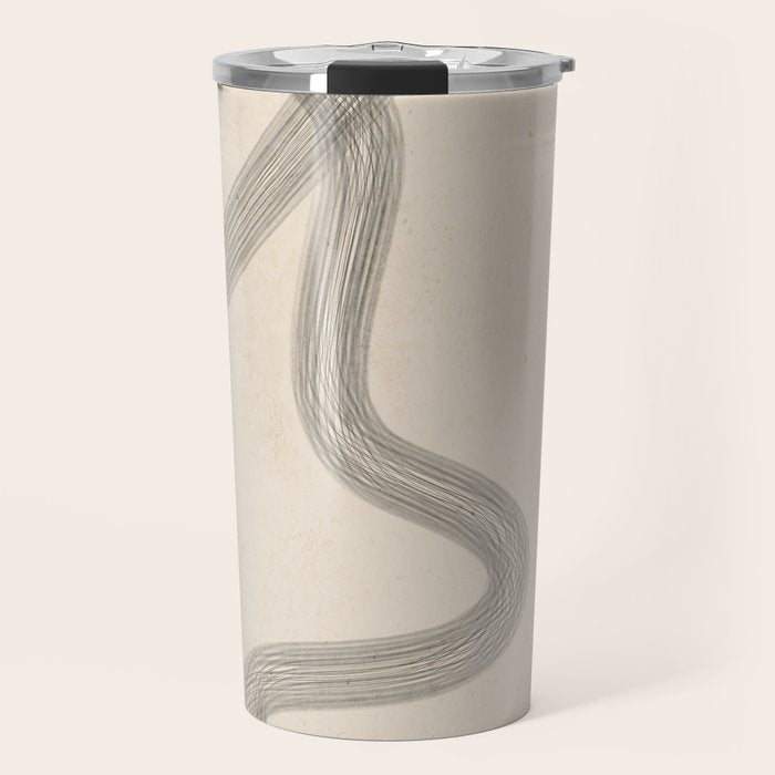 Minimal Abstract Art 19 Travel Mug Gallery Image 1