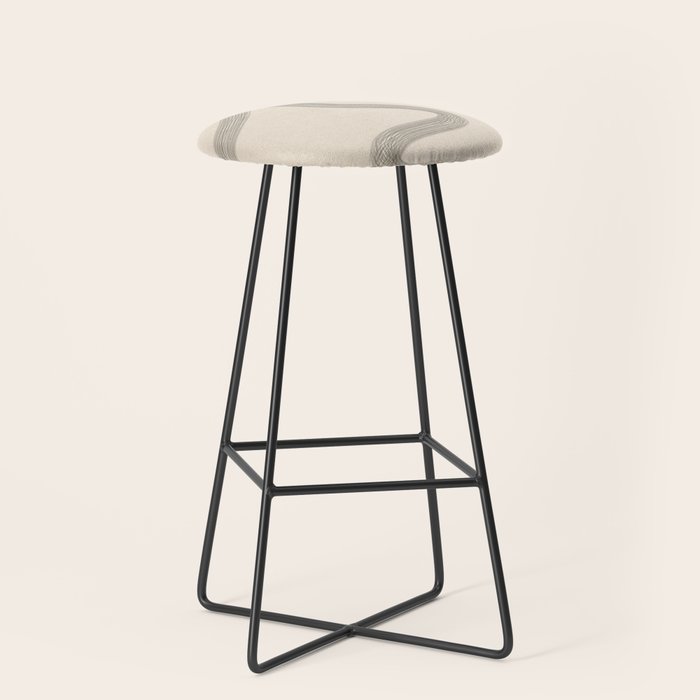 Minimal Abstract Art 19 Stool Gallery Image 1