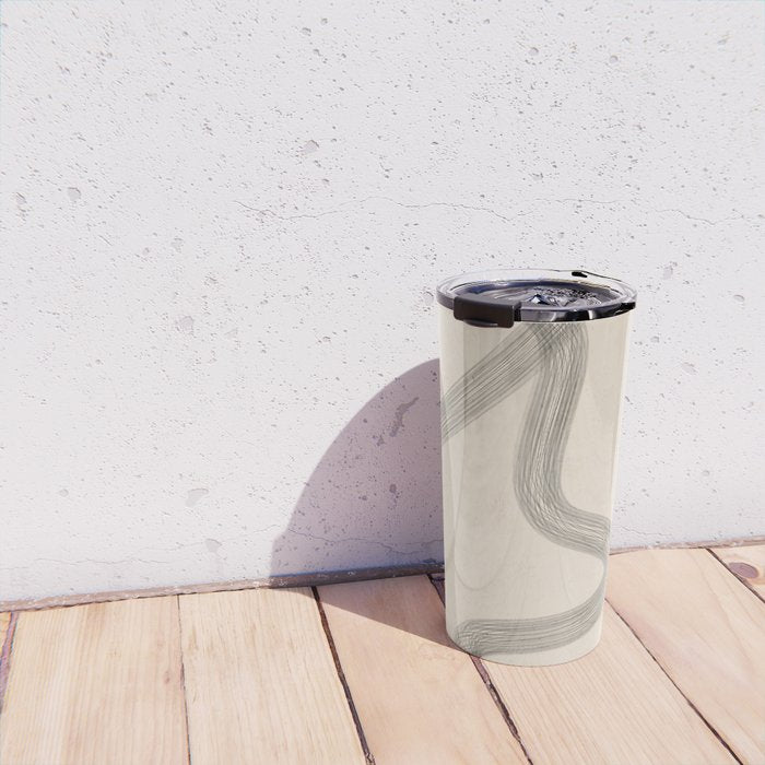 Minimal Abstract Art 19 Travel Mug Gallery Image 4