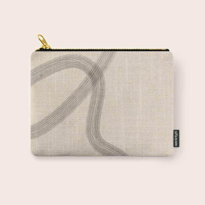 Minimal Abstract Art 19 Carry All Pouch Gallery Image 1