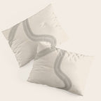 Minimal Abstract Art 19 Pillow Sham Gallery Image 3