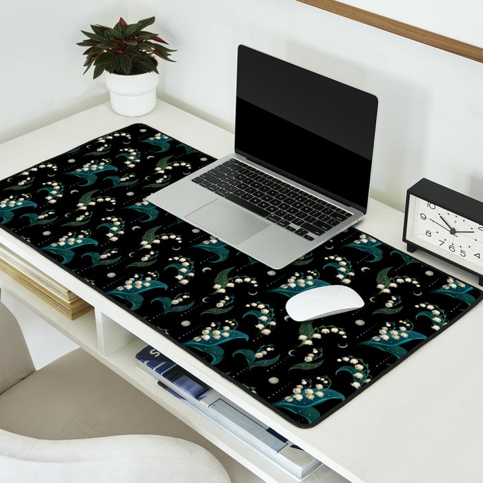 Lily of the Valley - May Flower Desk Mat Gallery Image 2