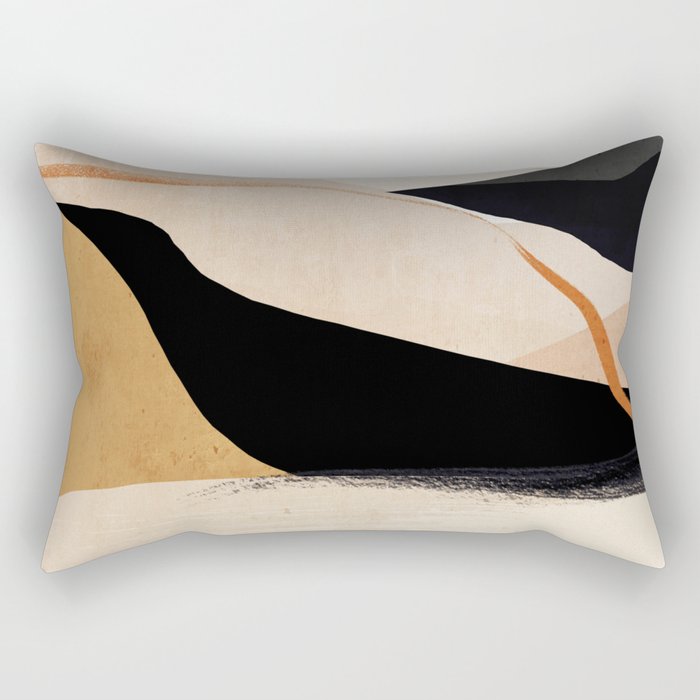 Abstract Art Landscape 37 Rectangular Pillow Gallery Image 1