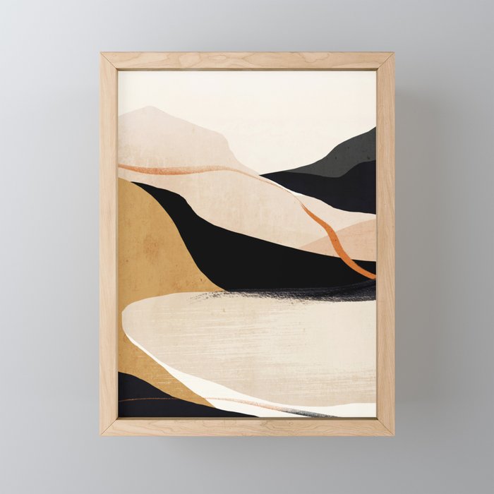 Abstract Art Landscape 37 Mini Art Print Gallery Image 1