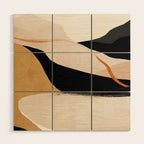 Abstract Art Landscape 37 Wood Wall Art Gallery Image 1