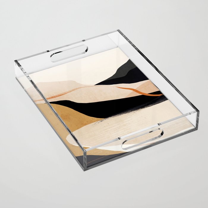 Abstract Art Landscape 37 Acrylic Tray Gallery Image 1