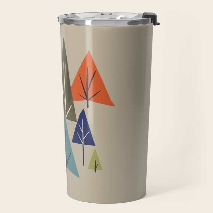Multicolor Pines Travel Mug Gallery Image 2