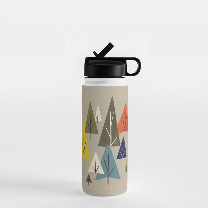Multicolor Pines Water Bottle Gallery Image 1