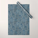 Art Deco Striped Arches Wrapping Paper Gallery Image 1