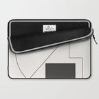 Abstract Minimal Geometric 2 Laptop Sleeve Gallery Image 2