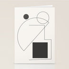 Abstract Minimal Geometric 2 Stationery Card Gallery Image 2