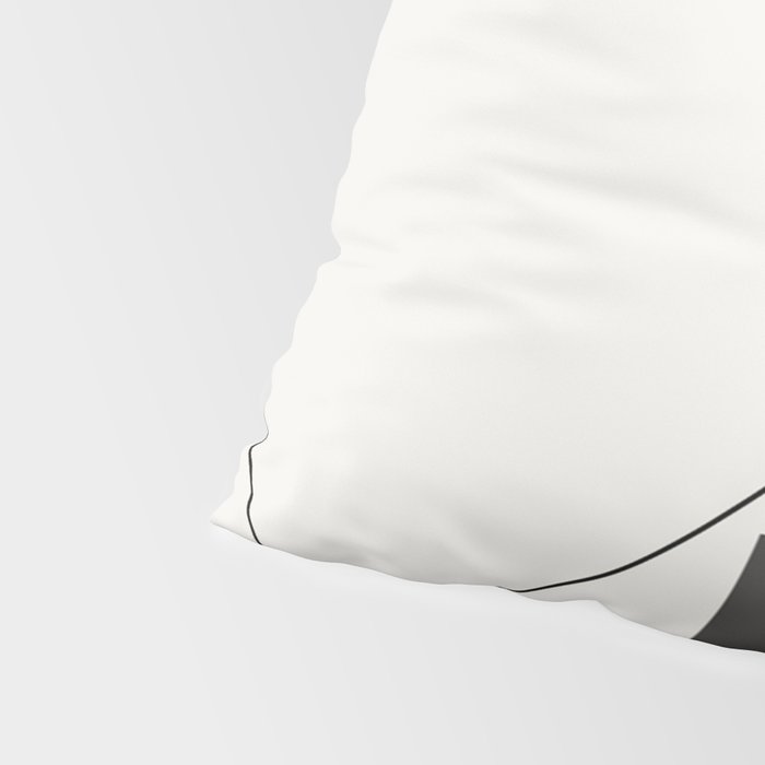 Abstract Minimal Geometric 2 Pillow Sham Gallery Image 4